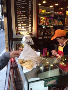 The first one went to Lisa as she was the most excited...