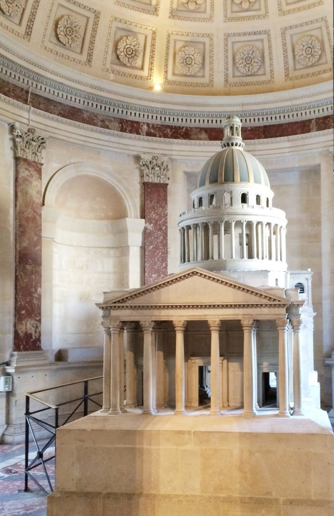 This is a model of the Pantheon, sans plastic dome cover.