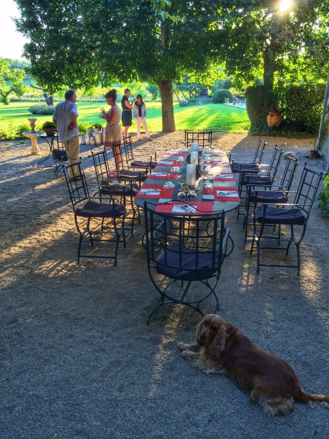 Our dining room table