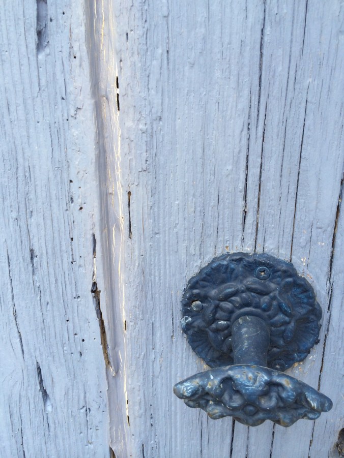 A gorgeous old door and handle