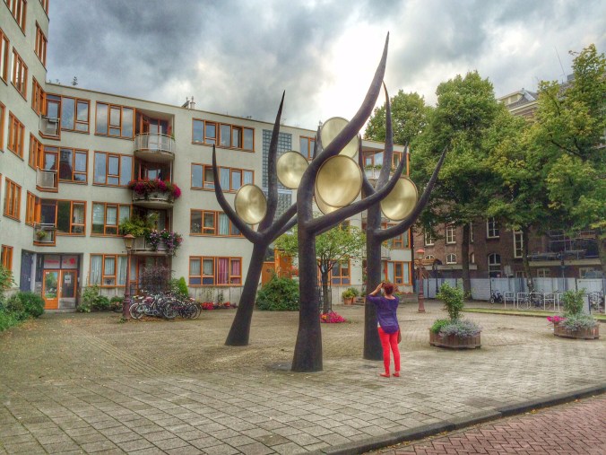 The university residences.