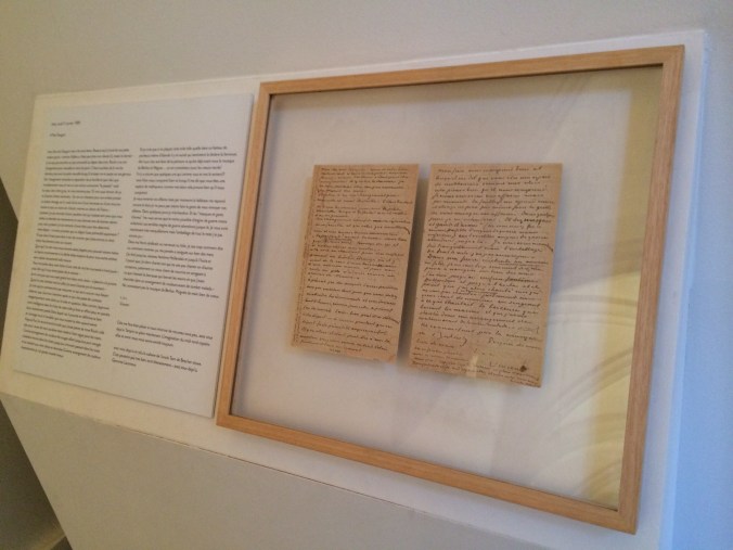 This is a letter Van Gough wrote to Gaugin