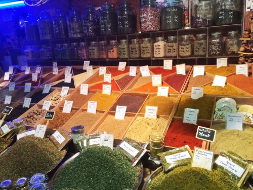 Some spices at the market